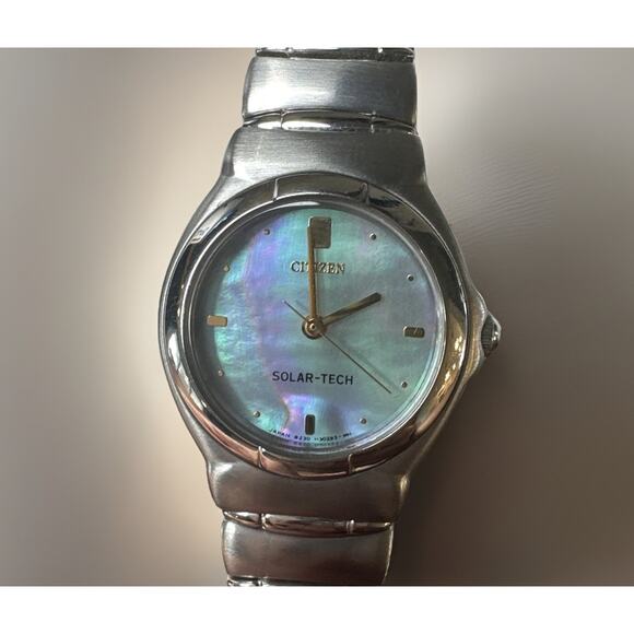 Citizen Mother of Pearl Dial Silver-tone Women's Watch - Picture 14 of 14